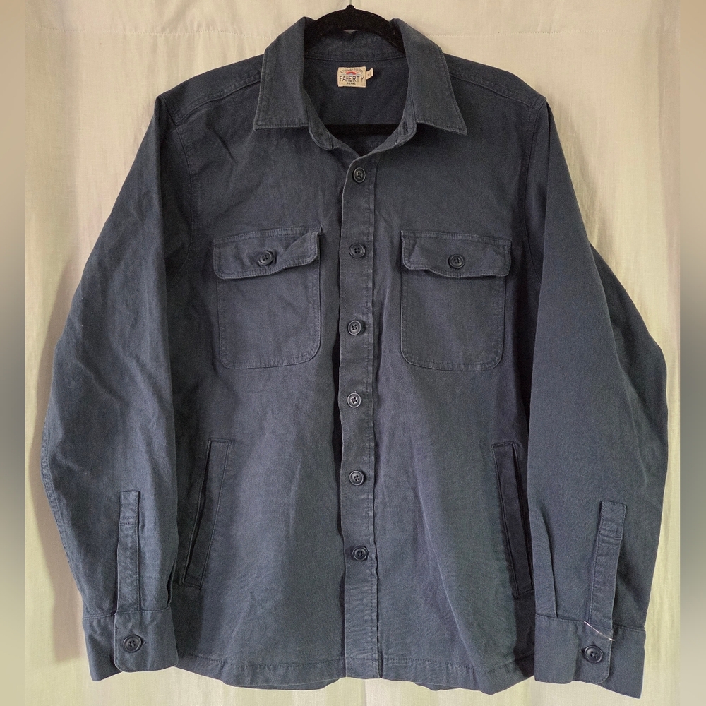 Faherty | Sunwashed Canvas Button Front